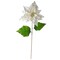 Northlight 24&#x22;  White and Gold Artificial Christmas Poinsettia Flower